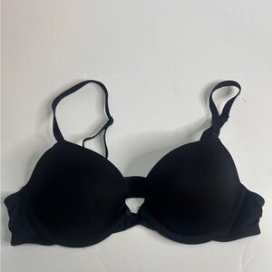 Maidenform Black Bra , Padded, Push Up , 34A